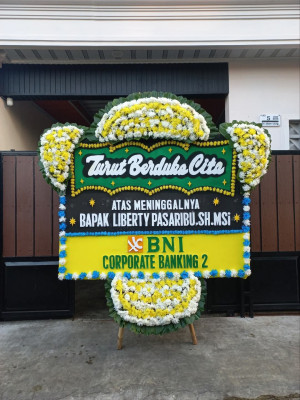 Papan Bunga Duka di Loloda Kepulauan