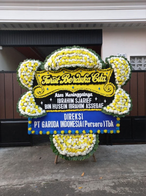 Papan Bunga Duka di Loloda Kepulauan