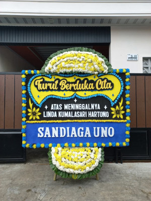 Papan Bunga Duka di Loloda Kepulauan